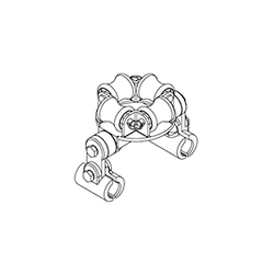 Woodhead 1302260987 Four Roller Guide