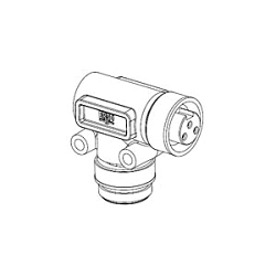 Woodhead 1300180206 Brad Mini-Change Drop Tee Adapter