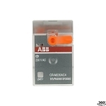 ABB 1SVR405613R3000 CR-M Miniature Pluggable Interface Relay, 4CO-SPDT Contact, 230 VAC V Coil
