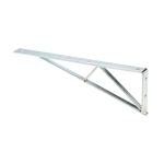 B-Line B292GRN B292 Channel Bracket, 6 Holes, 20-1/2 in L x 1-5/8 in W x 7/32 in THK, Steel