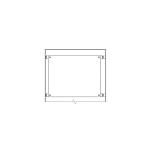 B-Line AF7236HP Enclosure Panel