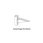 B-Line B184SHLGRN Slotted Bracket