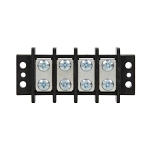 Bussmann TB400-10ST Terminal Block Strips and Barrier Block, 600 V, 75 A, Black