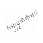 Cablofil 3221 Wire Mesh Cable Tray, 120 in L x 20 in W, Steel