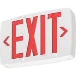 Lithonia LQMSW3R 120/277 M6 Lithonia Lighting QUANTUM Emergency Exit Sign