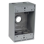 Thomas & Betts DIH5-1-LM Red Dot Weatherproof Box
