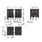 WAGO 713-1470 Electrical Connector Assembly