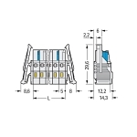 WAGO 721-107/037-000 1-conductor female plug