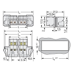 WAGO 721-604/114-040 1-conductor male connector