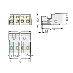 WAGO 723-609 Electrical Connector Assembly
