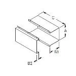B-Line 44FTF Telescopic Fitting