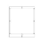 B-Line AF7260P Enclosure Panel