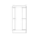 B-Line AF7224SP Enclosure Panel