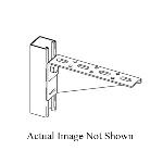 B-Line B180SHLZN Slotted Bracket