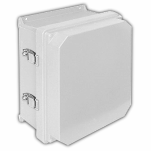 Vynckier RVJ1816HWPL2 Enclosure RVJ Sereis Material Fiberglass Reinforced Polyester Size Outside 19310 IN Height X 17310 IN Width X 1180 IN Depth