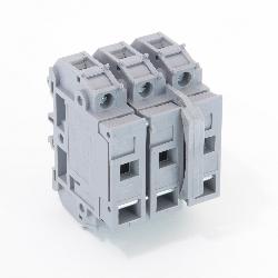TE Connectivity 1SNA116293R1200 Gray fused block with 3 poles