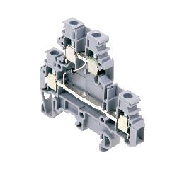 TE Connectivity 1SNA115184R0400 M4/6DD1 Screw Clamp Terminal Blocks - Component holder - Grey
