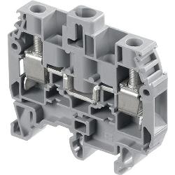TE Connectivity 1SNA215116R1300 D4/6 Din 3 Terminal Block