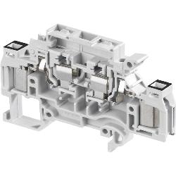TE Connectivity 1SNA199188R2500 D25/8SFDTADO2 IDC Terminal Blocks - Fuse - Grey
