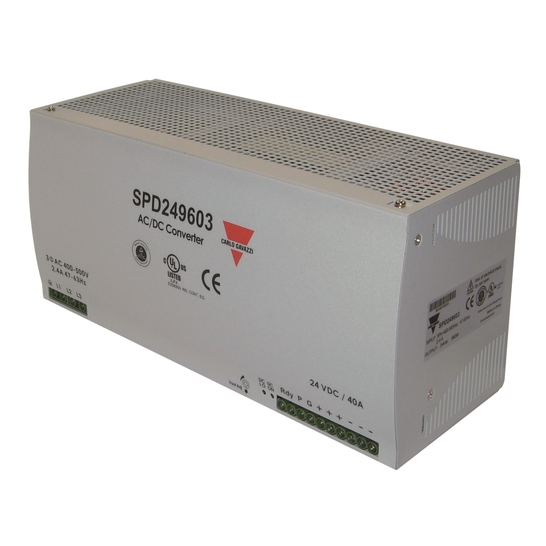 Carlo Gavazzi SPD249603 Power Supply Unit