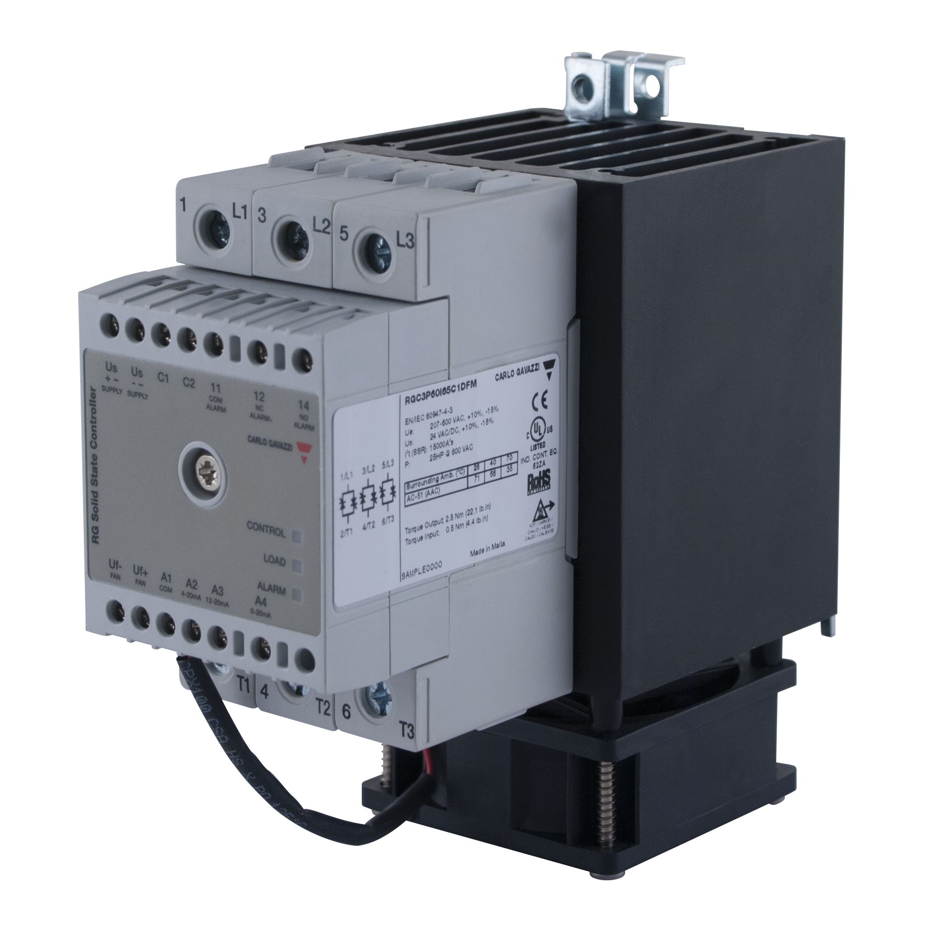 Carlo Gavazzi RGC3P60I65EDFP Solid State Relay
