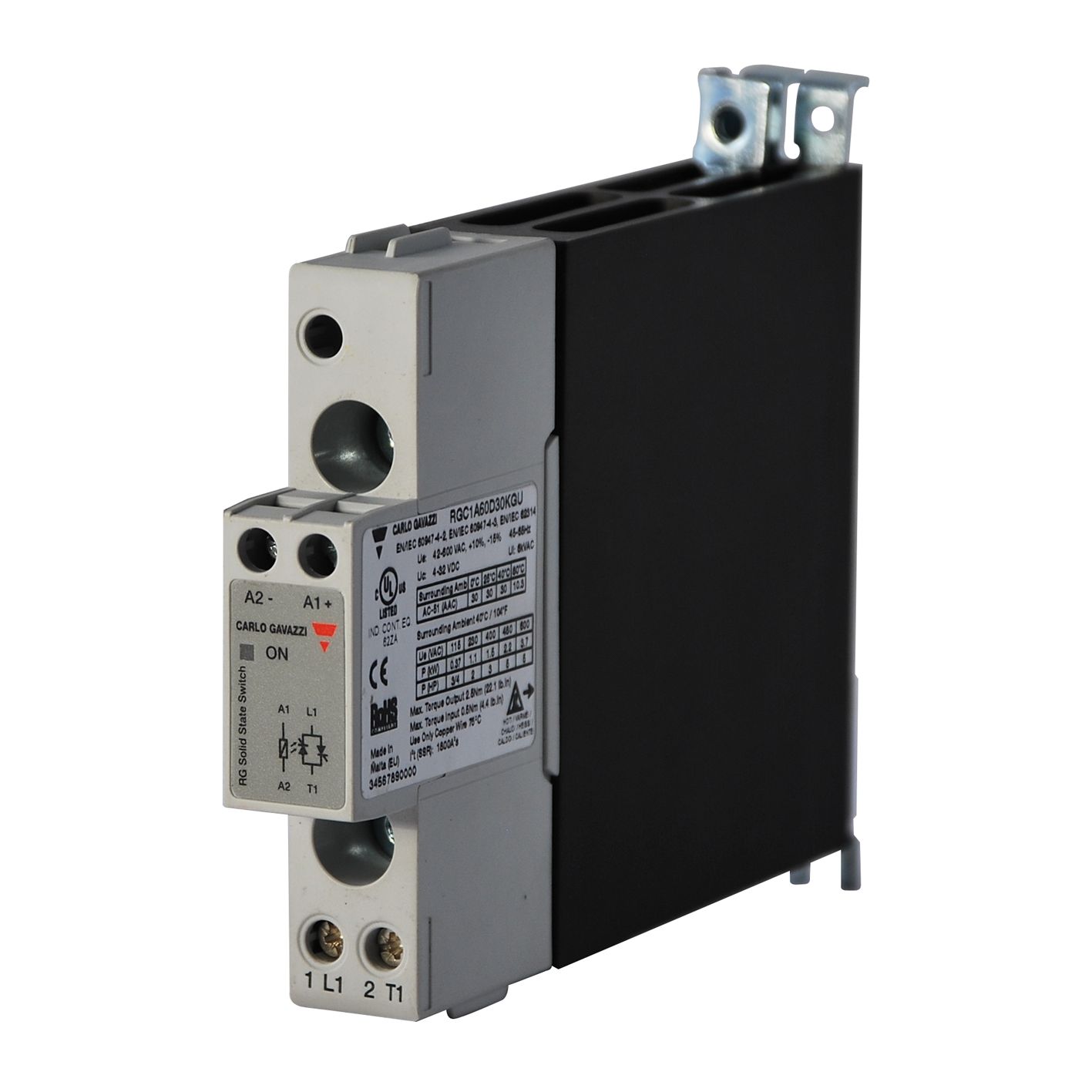 Carlo Gavazzi RGC1A60A20KGU Solid State Relay