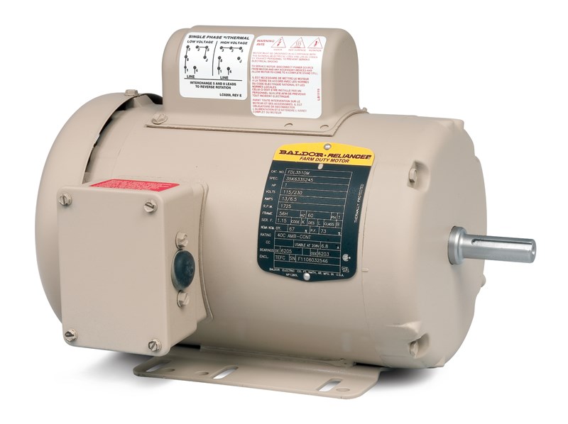 Baldor Electric FDL3501M Farm Duty Motor Ac
