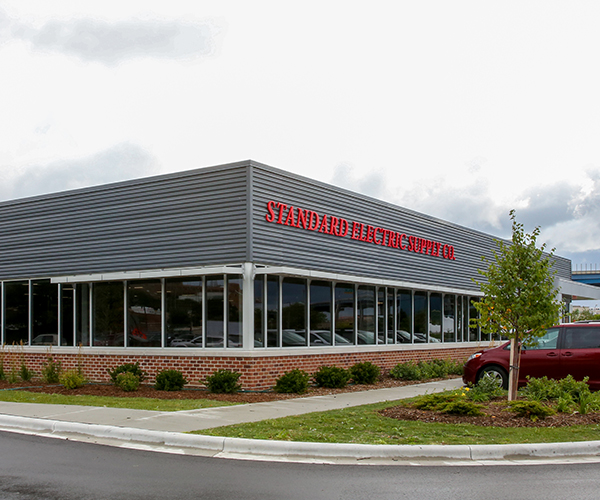 Standard Electric regional branch serving industrial customers