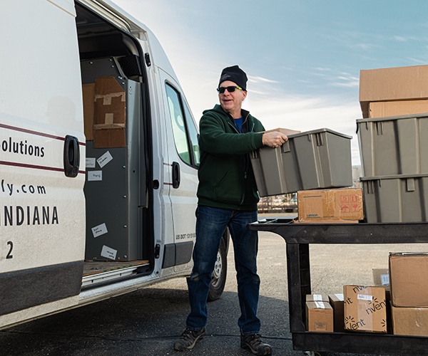 Vendor managed inventory at point of use